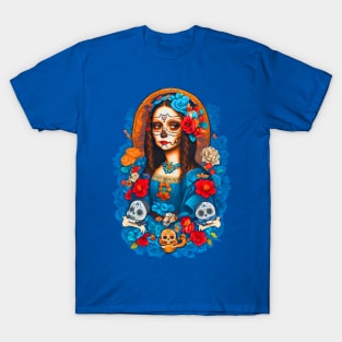 Sugar Skull Halloween T-Shirt